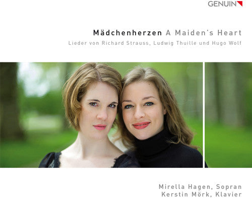 the album cover for Strauss / Hagen / Mork - A Maiden's Heart