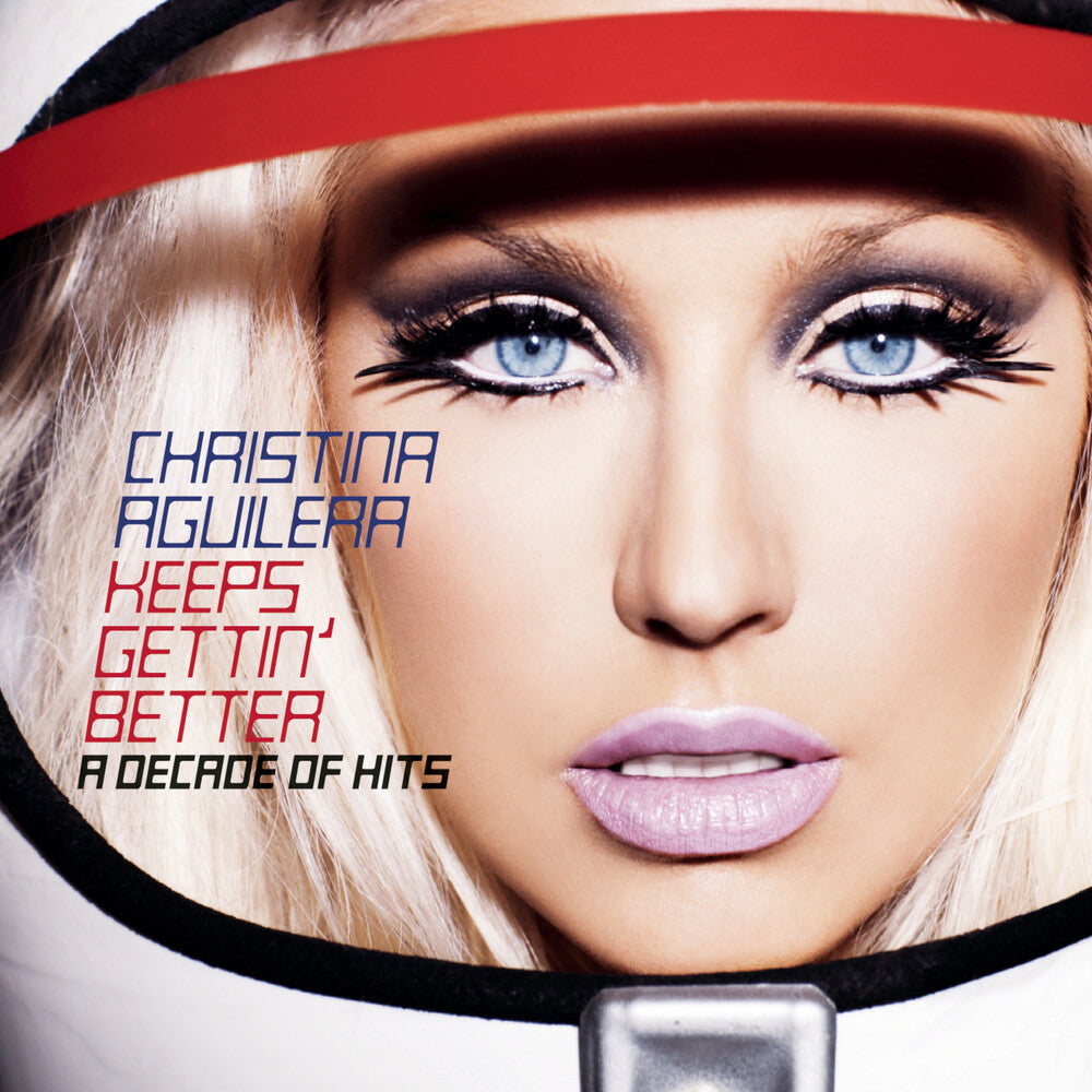 the album cover for Christina Aguilera - Keeps Gettin Better