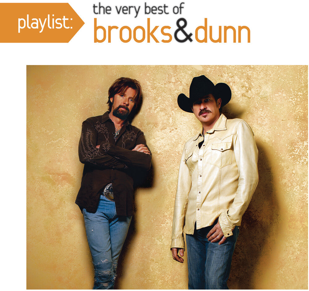 the album cover for Brooks & Dunn - Playlist: Very Best of