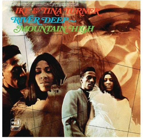the album cover for Ike Turner & Tina - River Deep - Mountain High