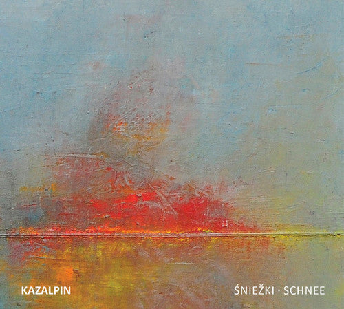 the album cover for Kazalpin - Sniezki / Schnee