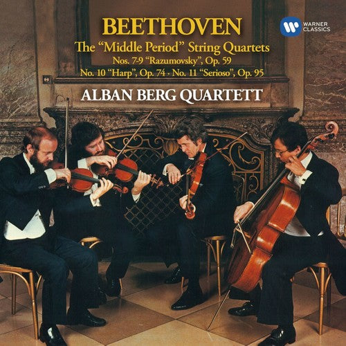 the album cover for Alban Berg Quartett - String Quartets 7-11