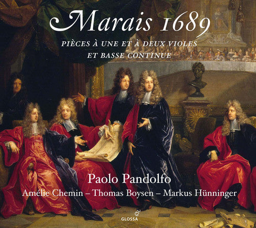the album cover for Marais / Pandolfo / Chemin - Marais 1689