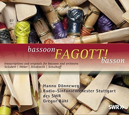 the album cover for Hindemith / Donneweg / Stuttgart Radio Sym Orch - Bassoon