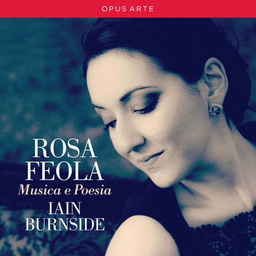 the album cover for Liszt / Feola / Burnside - Musica E Poesia