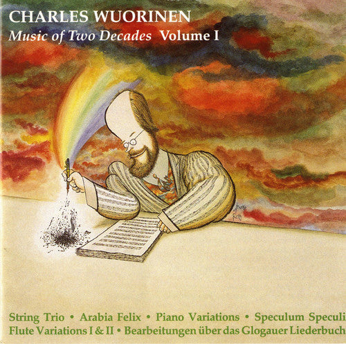 the album cover for Charles Wuorinen - Music of Two Decades 1