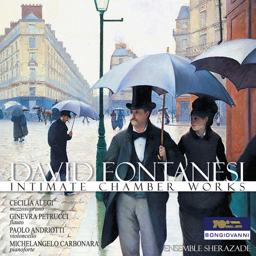 the album cover for Fontanesi / Ensemble Scherazade - Fontanesi: Intimate Chamber Works
