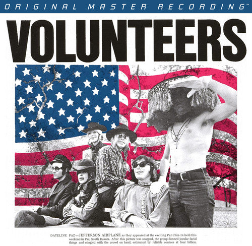 the album cover for Jefferson Airplane - Volunteers [Limited Edition 180 Gram 2LP]
