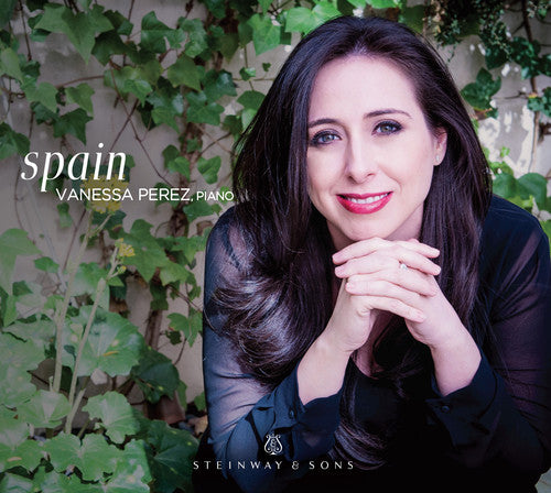 the album cover for Debussy / Perez - Spain - Vanessa Perez