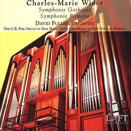 the album cover for David Fuller - Symphonies Gothique & Romance