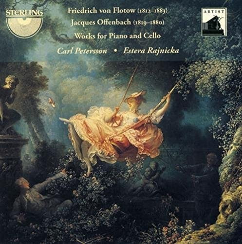 the album cover for Flotow / Petersson / Rajnicka - Cello & Piano Works
