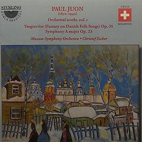 the album cover for Juon / Moscow Symphony Orchestra / Christof Escher - Orchestral Works Volume 1