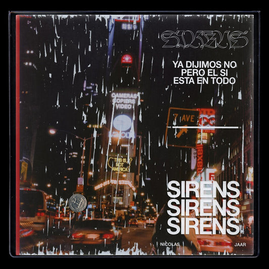 the album cover for Nicolas Jaar - Sirens