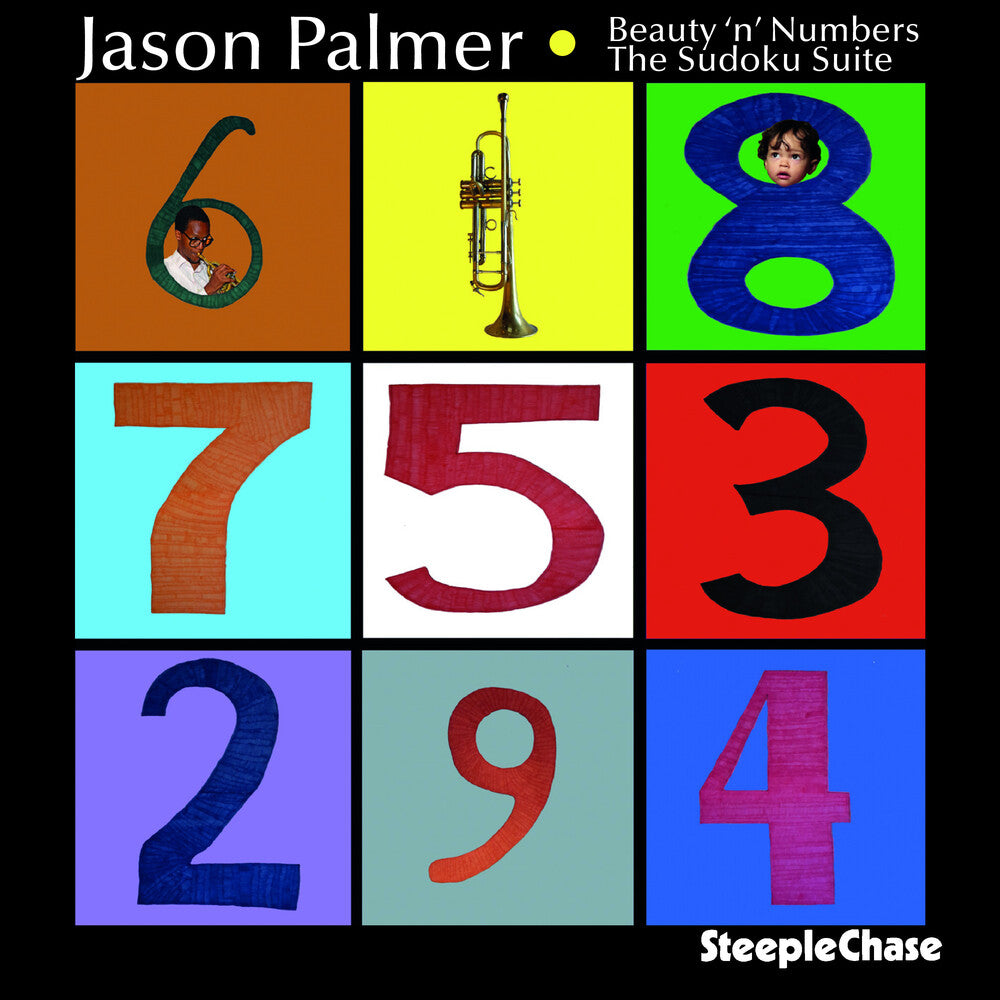 the album cover for Jason Palmer - Beauty N Numberes: Sudoku Suite