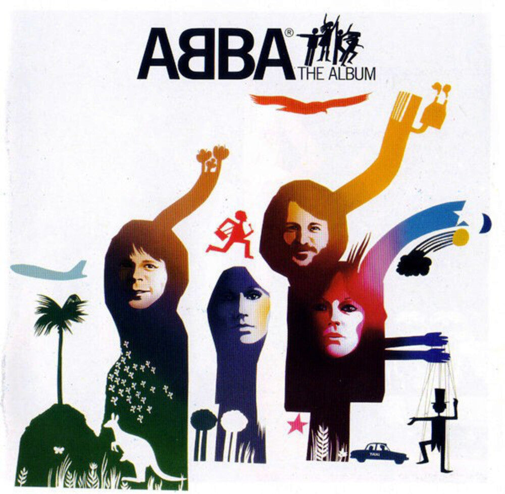 the album cover for ABBA - Album [Remaster]