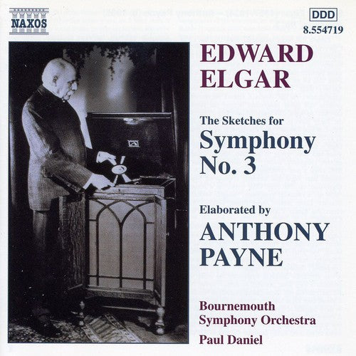 the album cover for Paul Daniel - Sketches for Symphony 3