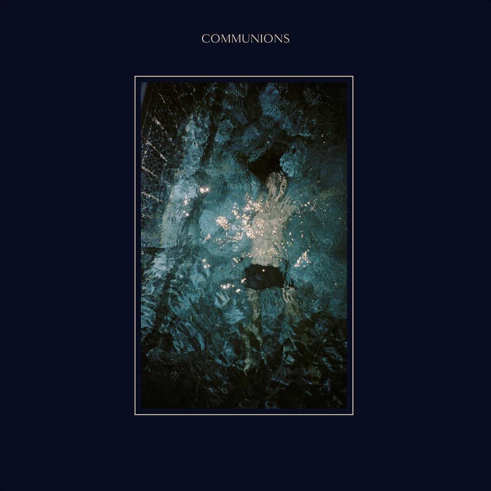 the album cover for Communions - Blue