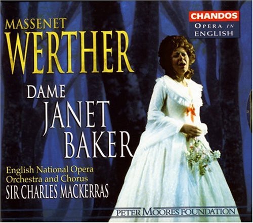 the album cover for J. MASSENET - Werther (Sung in English)