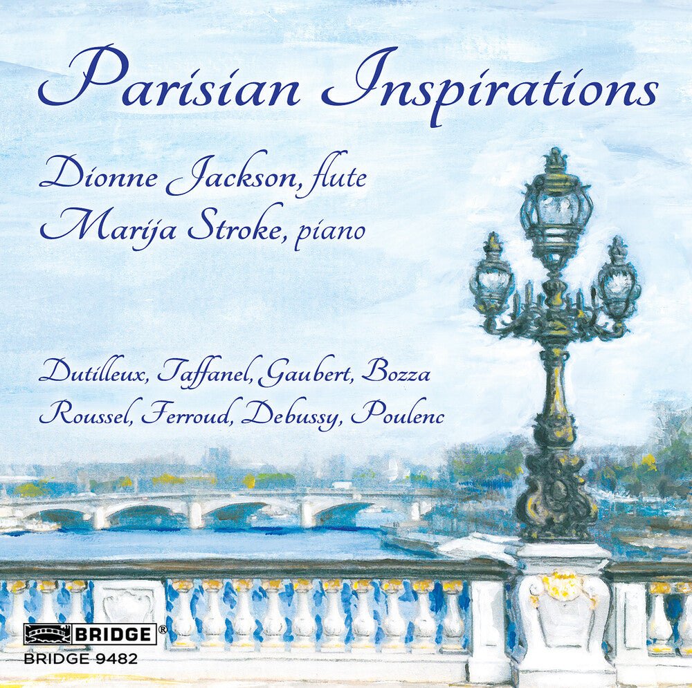 the album cover for Debussy / Poulenc / Jackson / Stroke - Parisian Inspirations