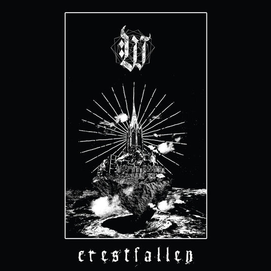 the album cover for Weltesser - Crestfallen [Clear Vinyl] (Ylw)