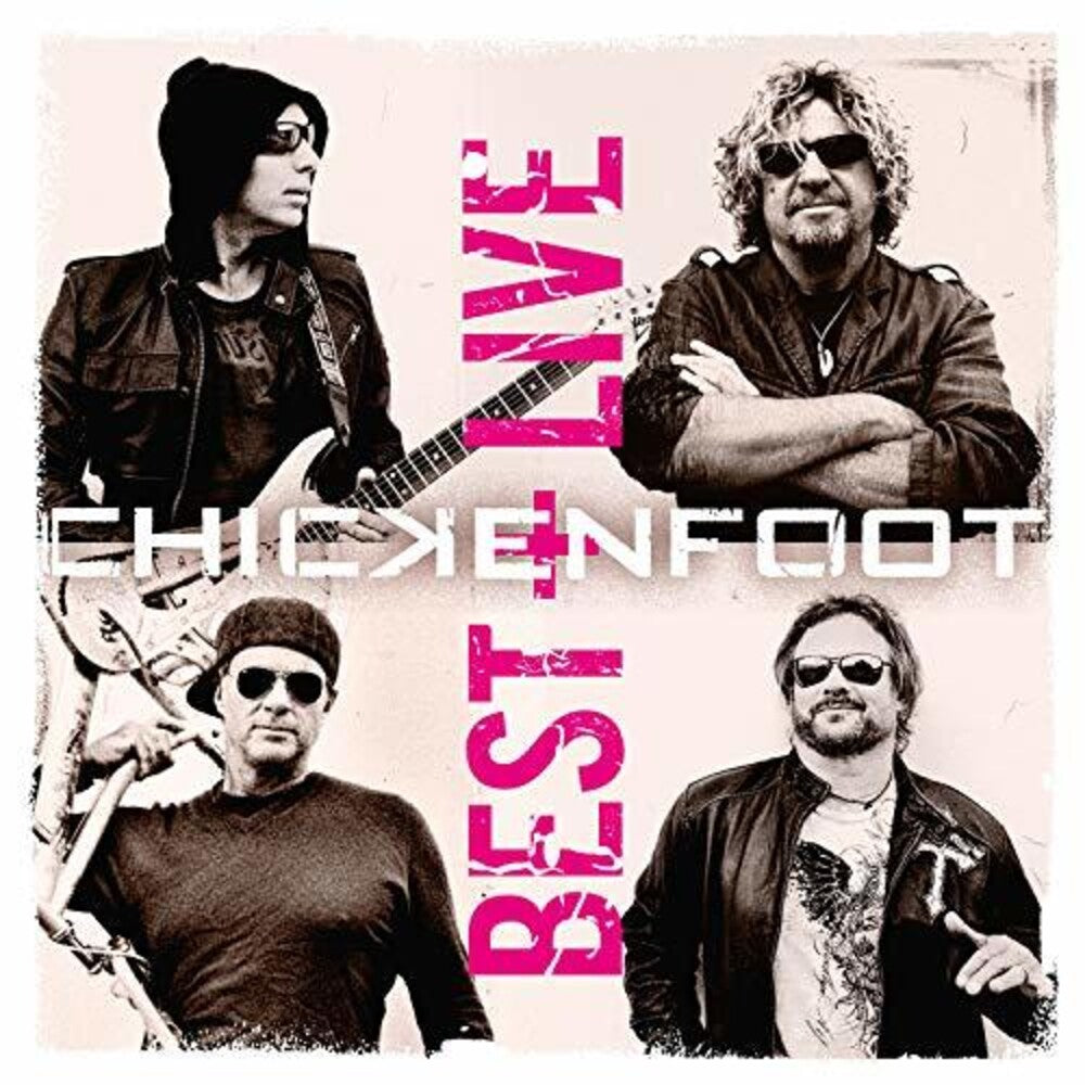 the album cover for Chickenfoot - Best + Live [Import]