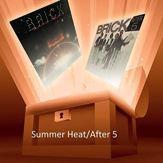 the album cover for Brick - Summer Heat / After 5