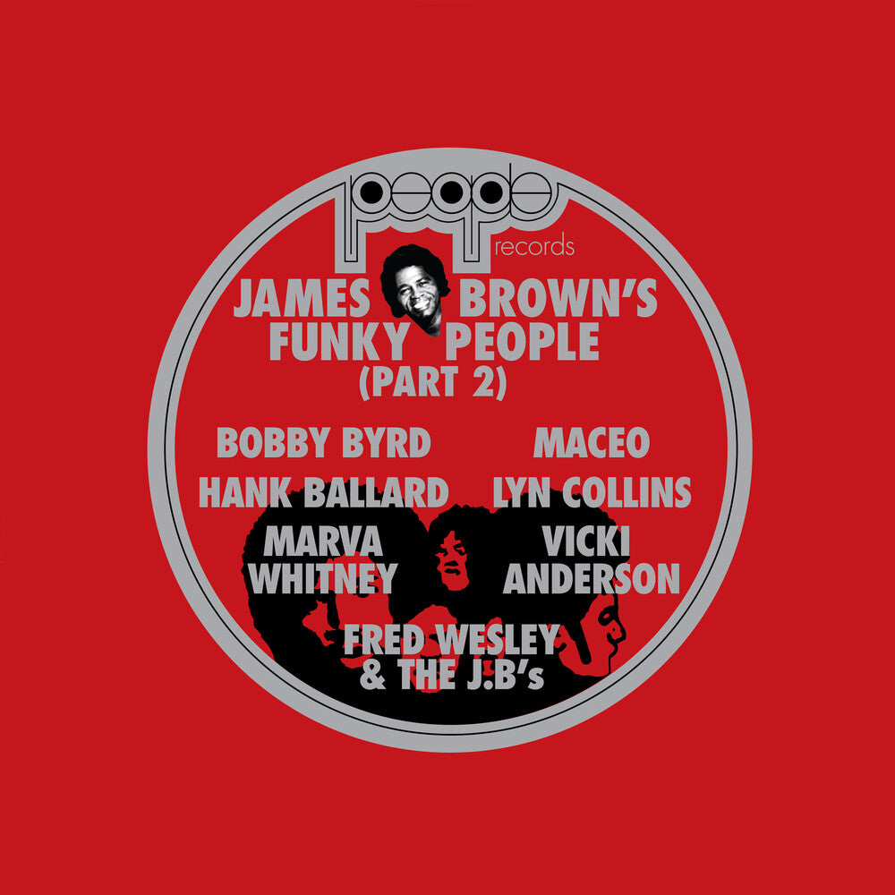 the album cover for James Browns Funky People Part 2 / Various - James Brown's Funky People Part 2 / Various