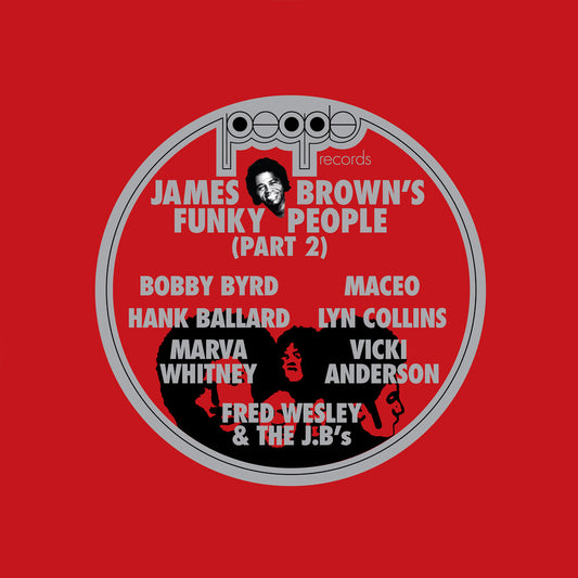 the album cover for James Browns Funky People Part 2 / Various - James Brown's Funky People Part 2 / Various