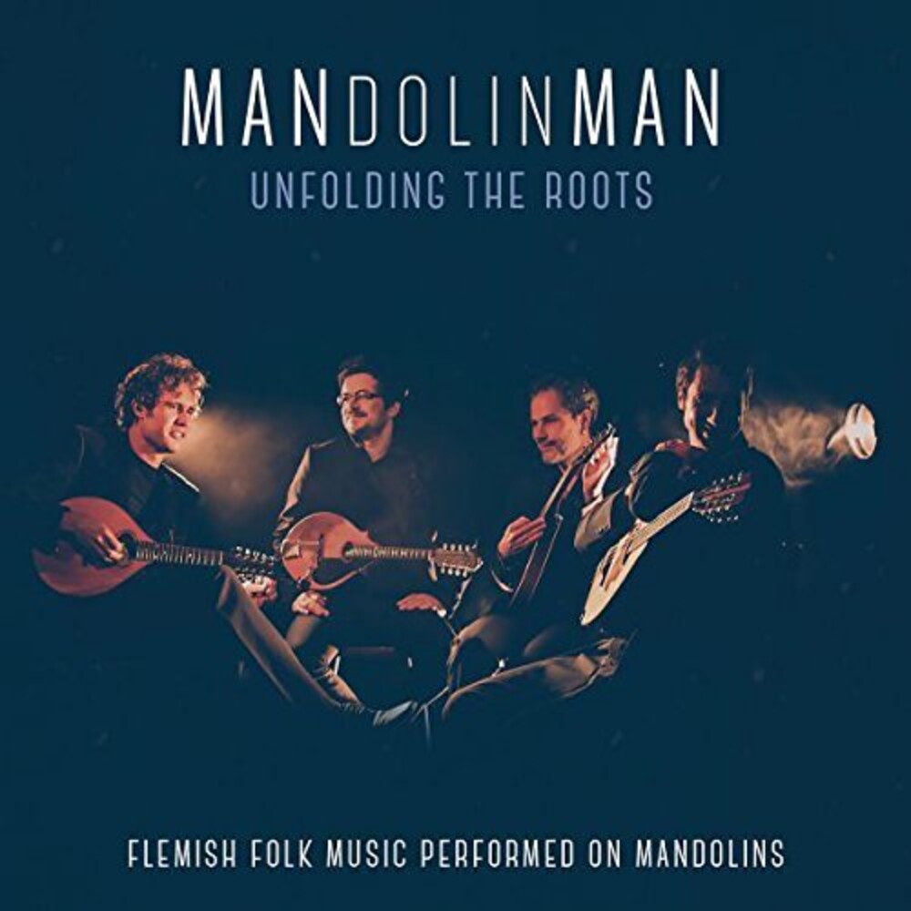 the album cover for Mandolinman - Unfolding the Roots
