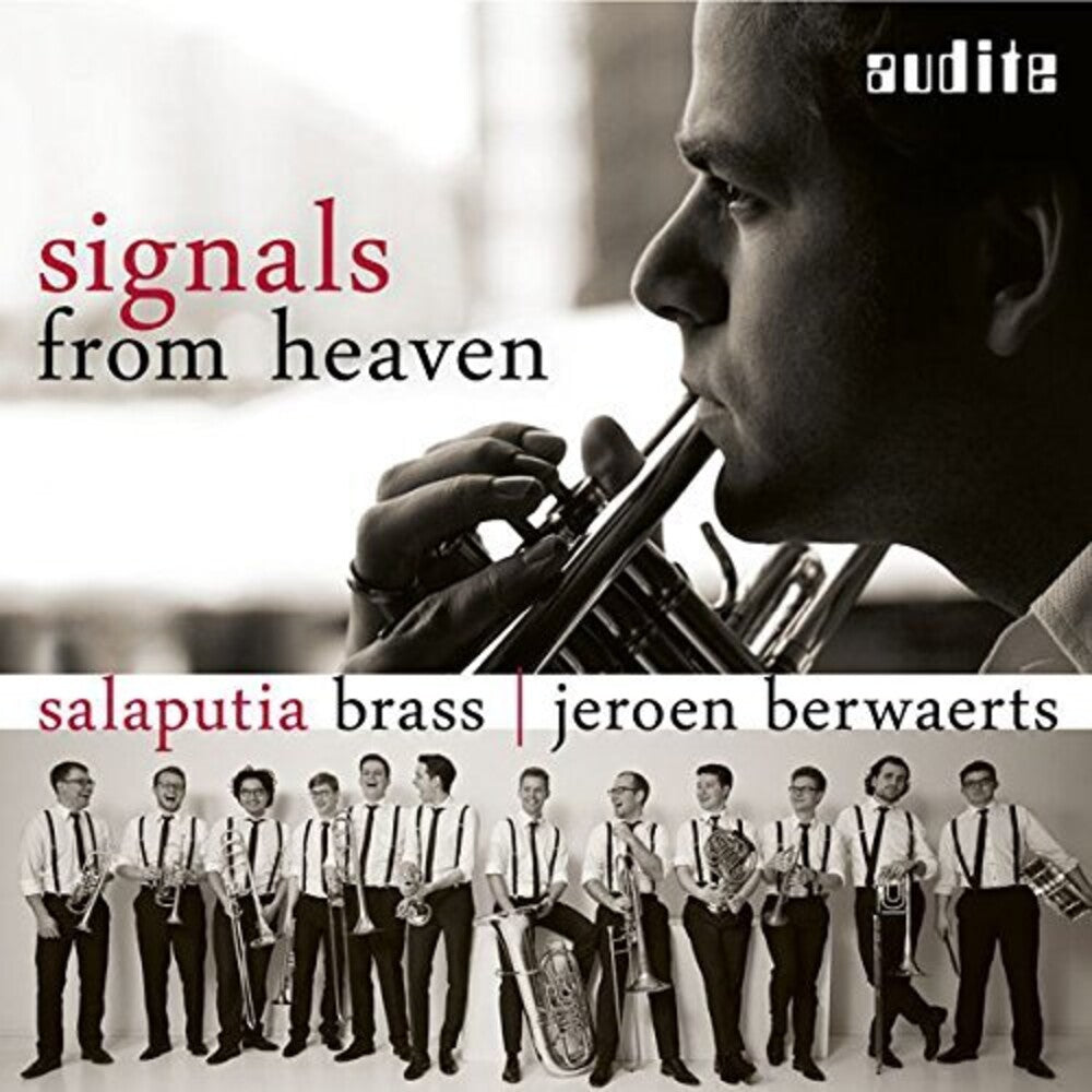 the album cover for Salaputia Brass - Signals from Heaven