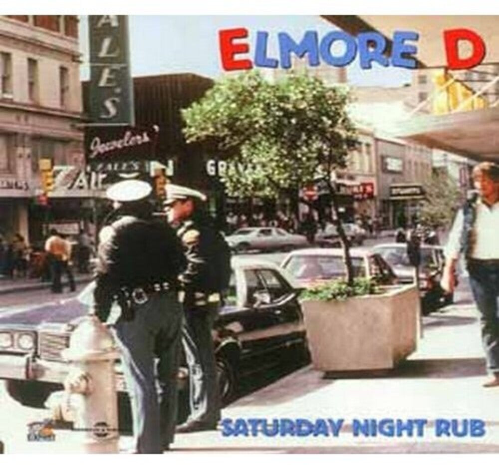 the album cover for Elmore D - Saturday Night Rub