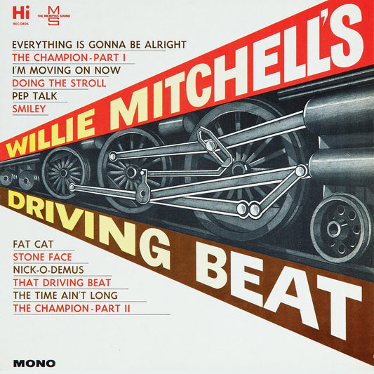 the album cover for Willie Mitchell - Willie Mitchell'S Driving Beat