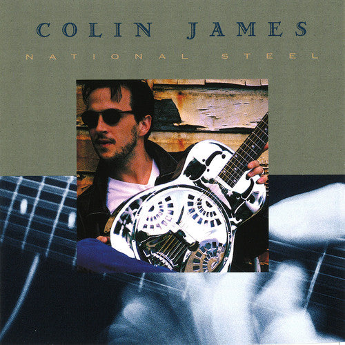 the album cover for Colin James - National Steel [Import]