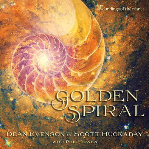 the album cover for Dean Evenson - Golden Spiral [Digipak]