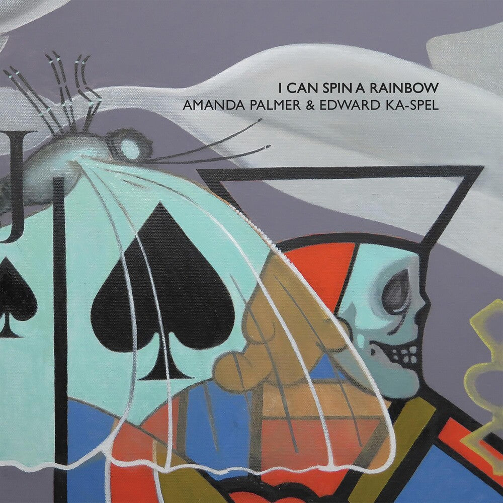 the album cover for Amanda Palmer - I Can Spin A Rainbow