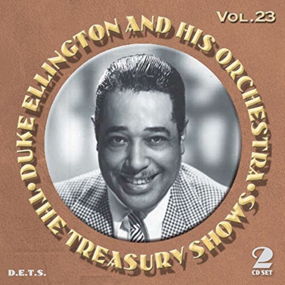 the album cover for Duke Ellington - The Treasury Shows Vol. 23 [Import]