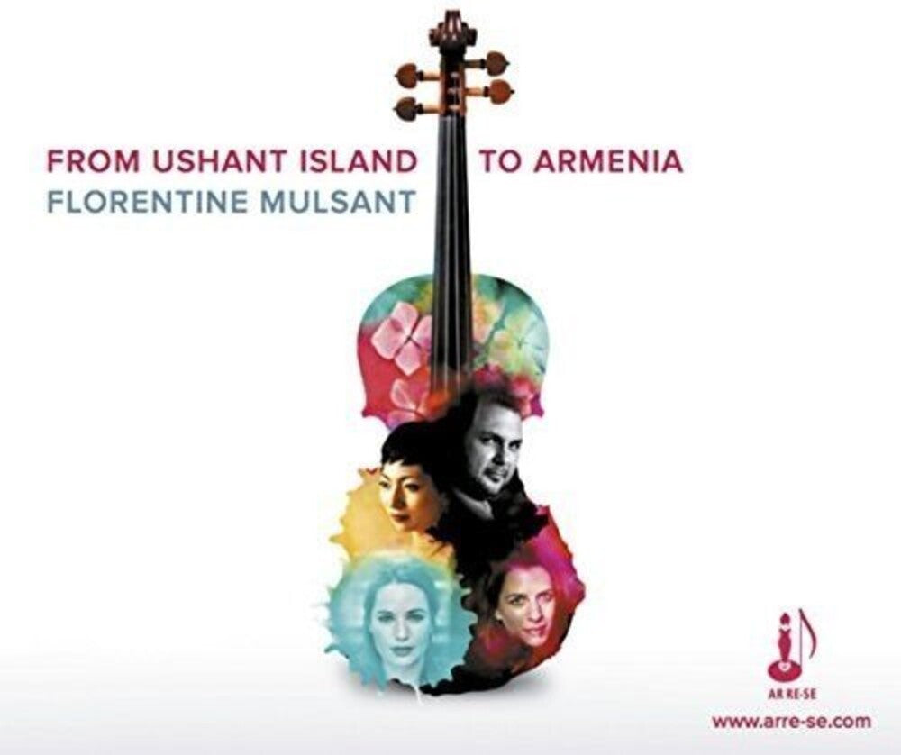 the album cover for Florentine Mulsant - From Ushant Island to Armenia