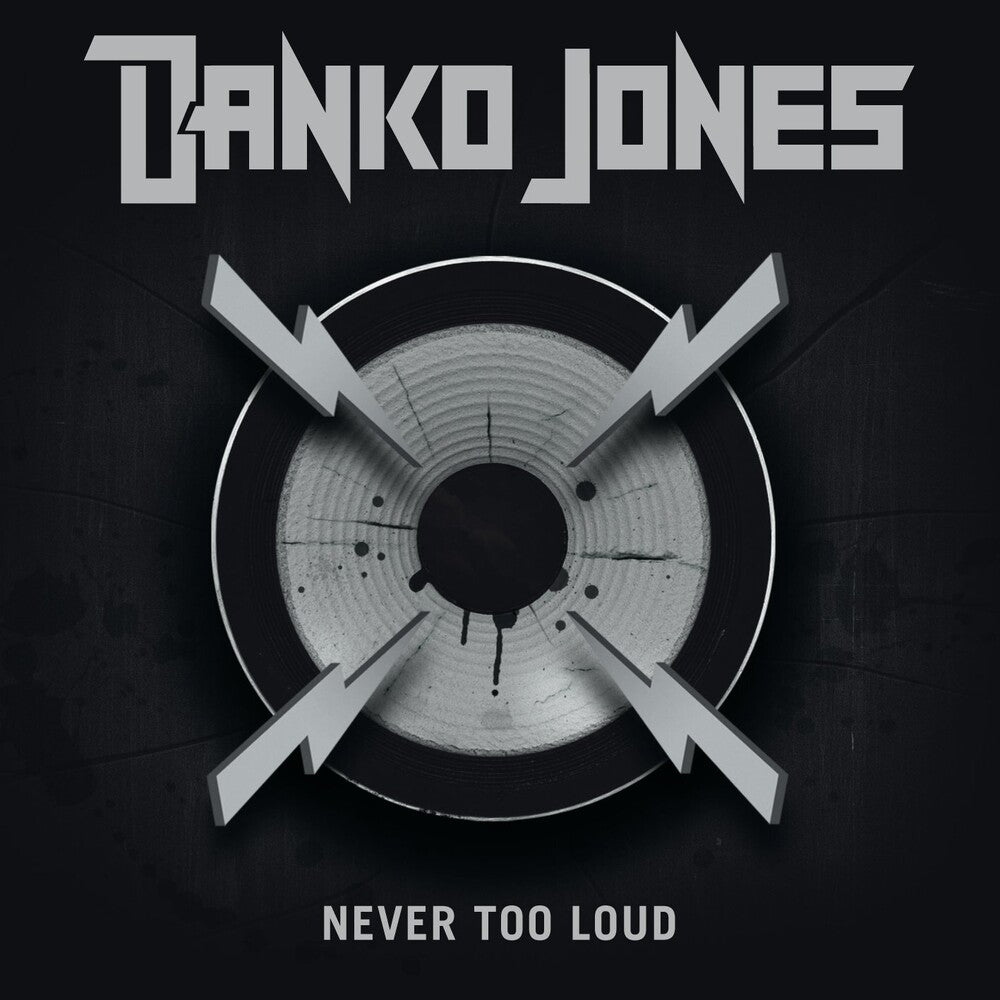 the album cover for Danko Jones - Never Too Loud