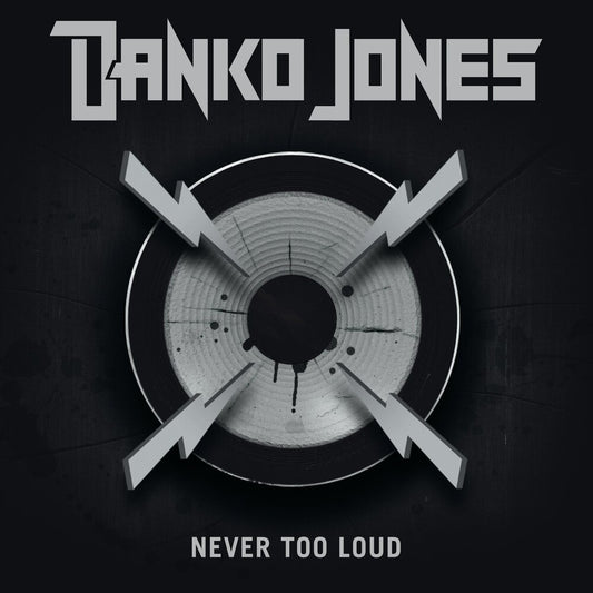 the album cover for Danko Jones - Never Too Loud