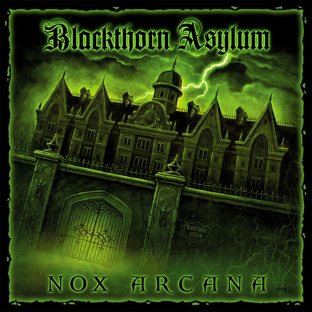 the album cover for Nox Arcana - Blackthorn Asylum