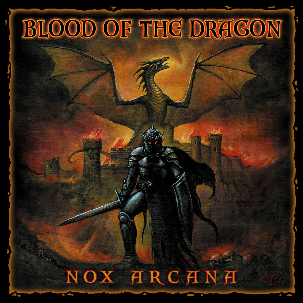 the album cover for Nox Arcana - Blood of the Dragon