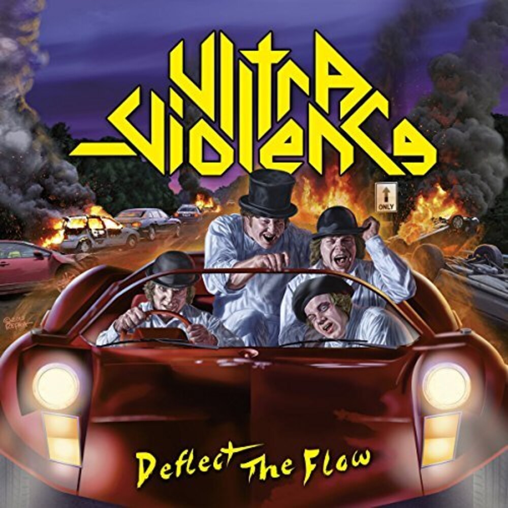 the album cover for Ultra Violence - Deflect The Flow