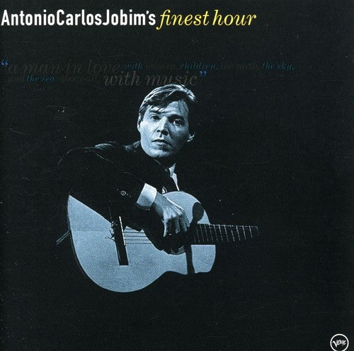 the album cover for Antonio Carlos Jobim - Antonio Carlos Jobim's Finest Hour