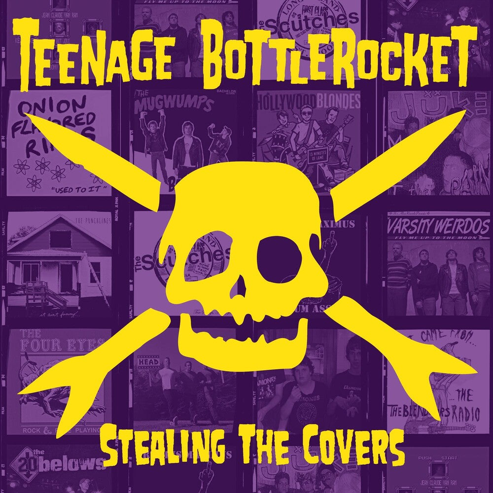 the album cover for Teenage Bottlerocket - Stealing The Covers