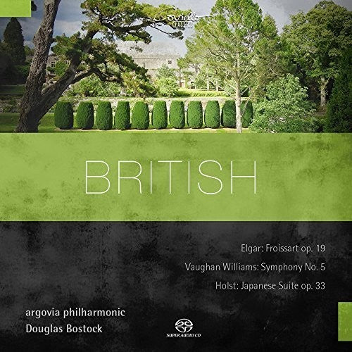 the album cover for Douglas Bostock - British