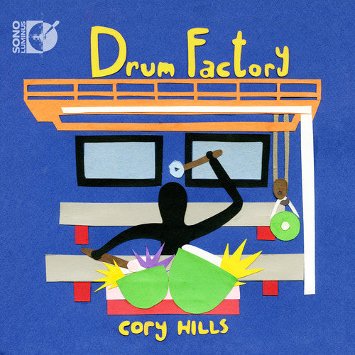 the album cover for Cory Hills - Drum Factory