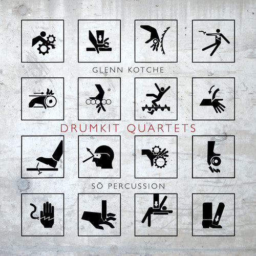 the album cover for Kotche / So Percussion - Kotche: Drumkit Quartets