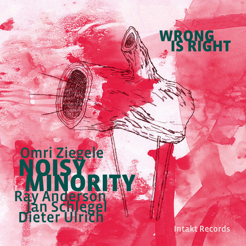 the album cover for Omri Ziegele / Anderson,Ray / Schlegel,Jan - Wrong Is Right