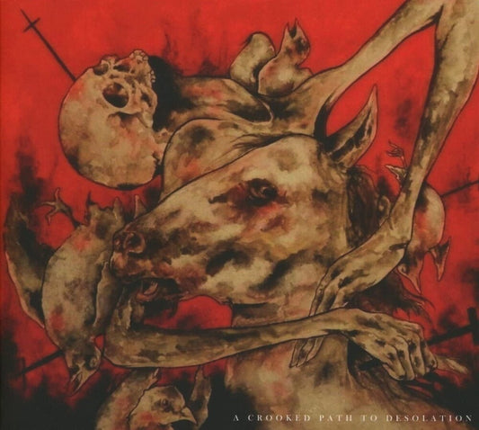 the album cover for Ordo Obsidium - A Crooked Path To Desolation