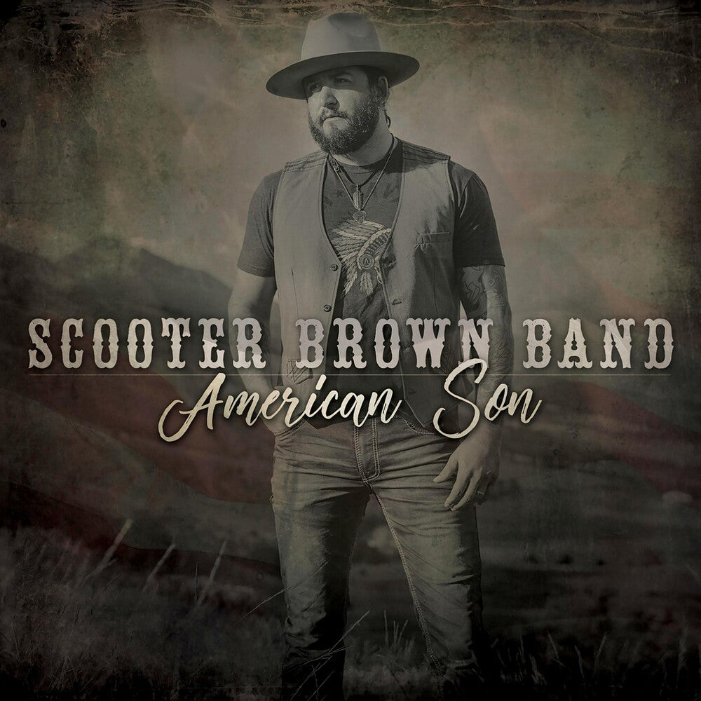 the album cover for Scooter Brown - American Son [Digipak]